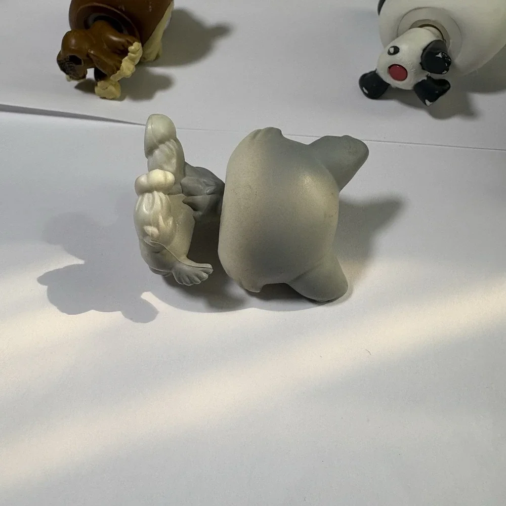 LPS Littlest Pet Shop Lot 6 Mixed Pets Gen 1 Husky Dog‎  Panda Monkey Penguin
